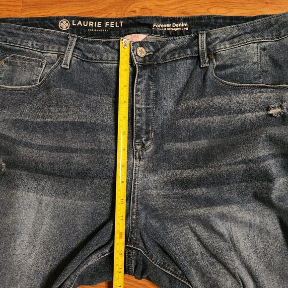 Laurie Felt Forever Denim Relaxed Straight Leg Jeans - Picture 8 of 13